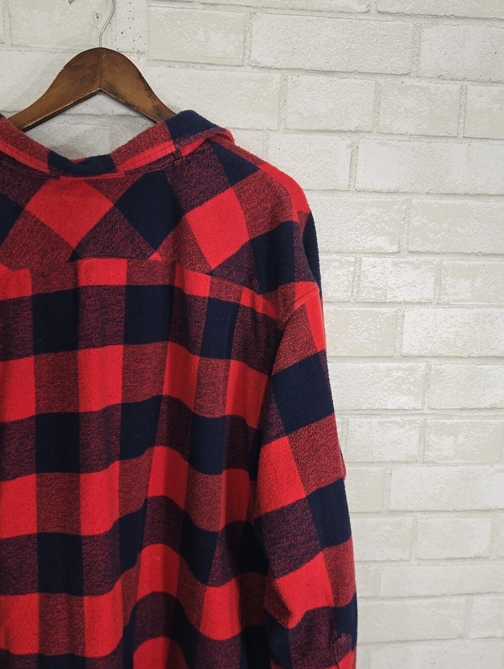 aerie have flannel print Shacket top - Picture 12 of 15